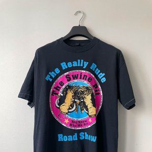 Vintage Really Rude show all single stitches